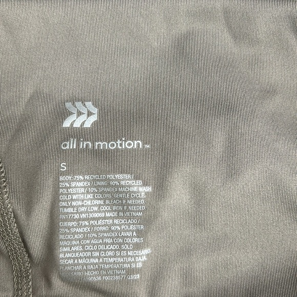 All in motion brushed sculpt scoop neck jumpsuit size S - Picture 7 of 7